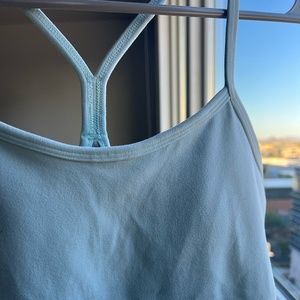 Lululemon Power Y Tank (Aqua - Size 4)